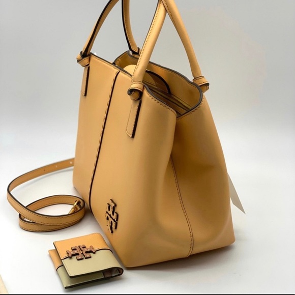 Tory Burch MCGRAW SMOOTH SATCHEL & Wallet Set - Picture 4 of 10